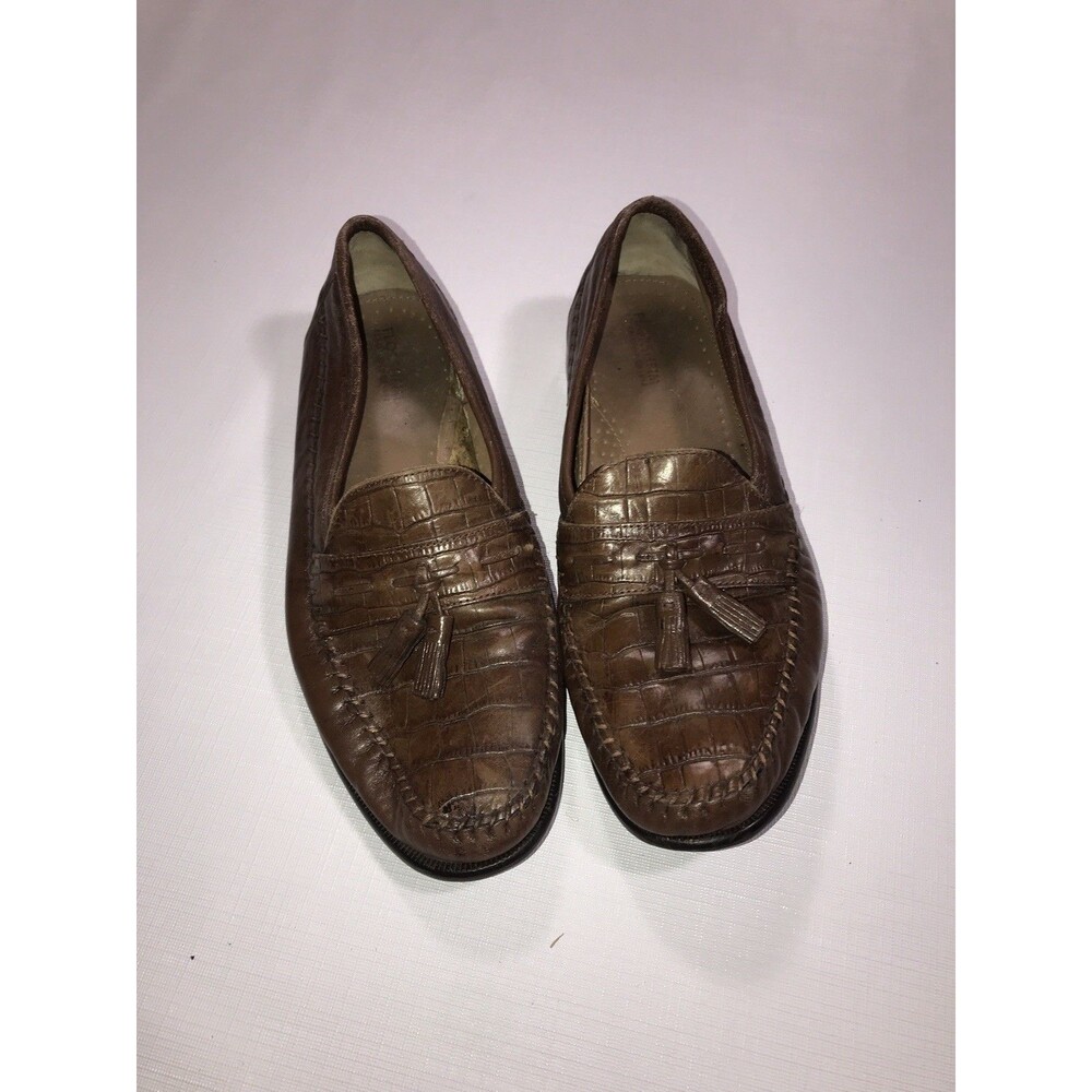 Florsheim Mens Tassel Loafers Size 9D Brown